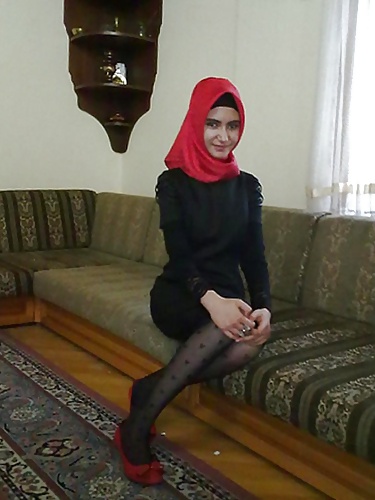 Turc Nylon Hijab Hauts Talons Amateurs Sexy #26285042