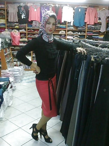 Turkish Hijab Nylon High Heels Sexy Amateur  #26285056