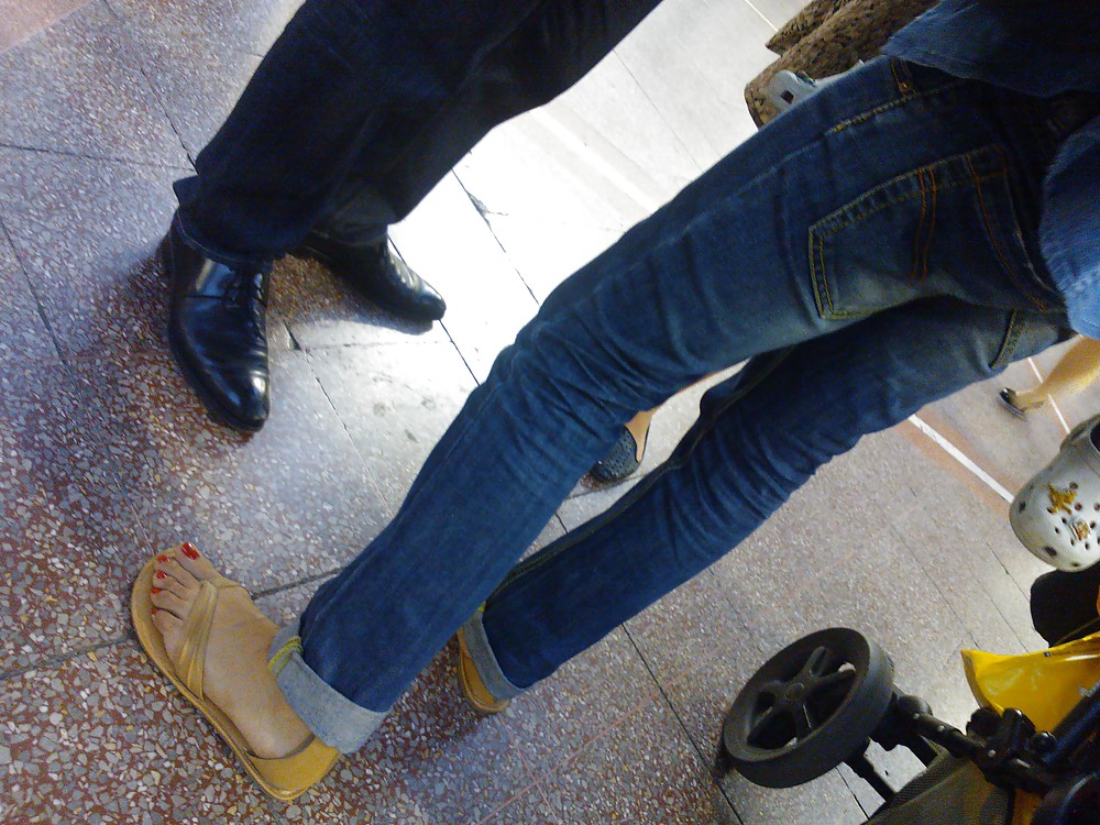 Amazing Feet in Train Station #23051548