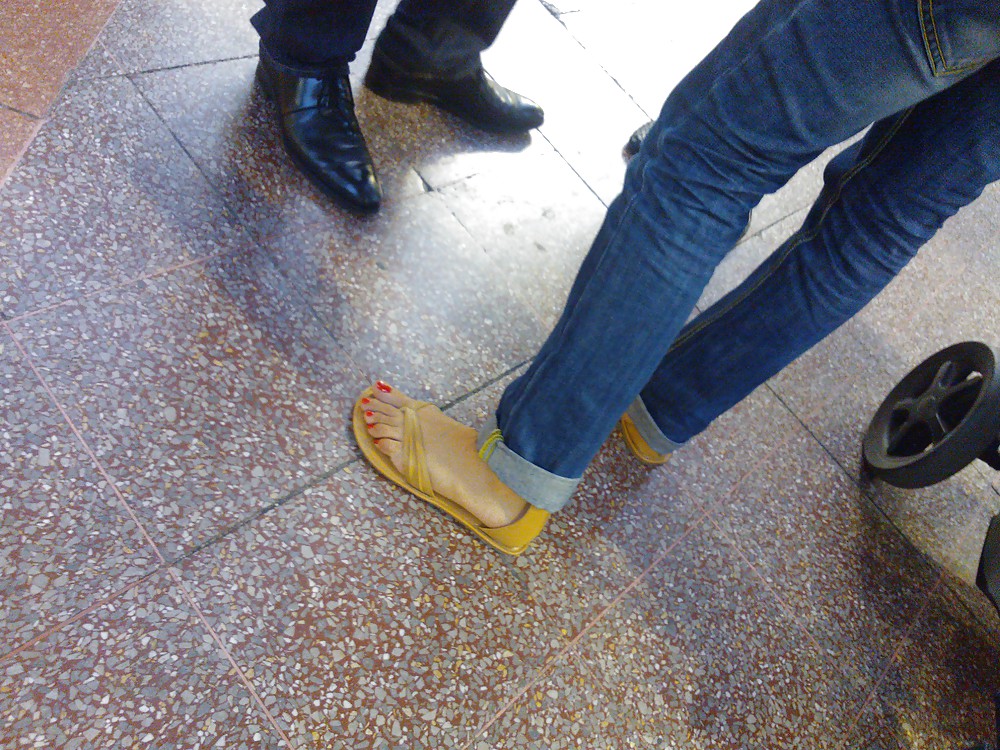 Amazing Feet in Train Station #23051560