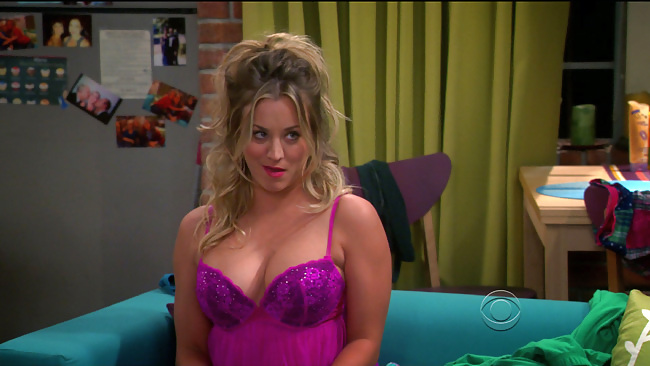 Kaley Couco - Purple Teddy - The Big Bang Theory #36695645