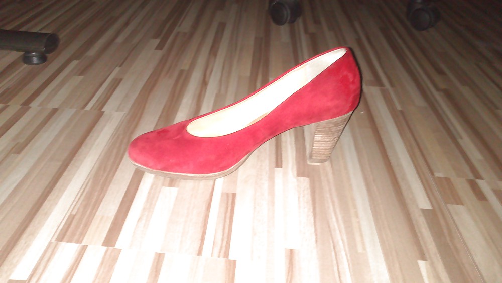 Cum in red heels #24839830