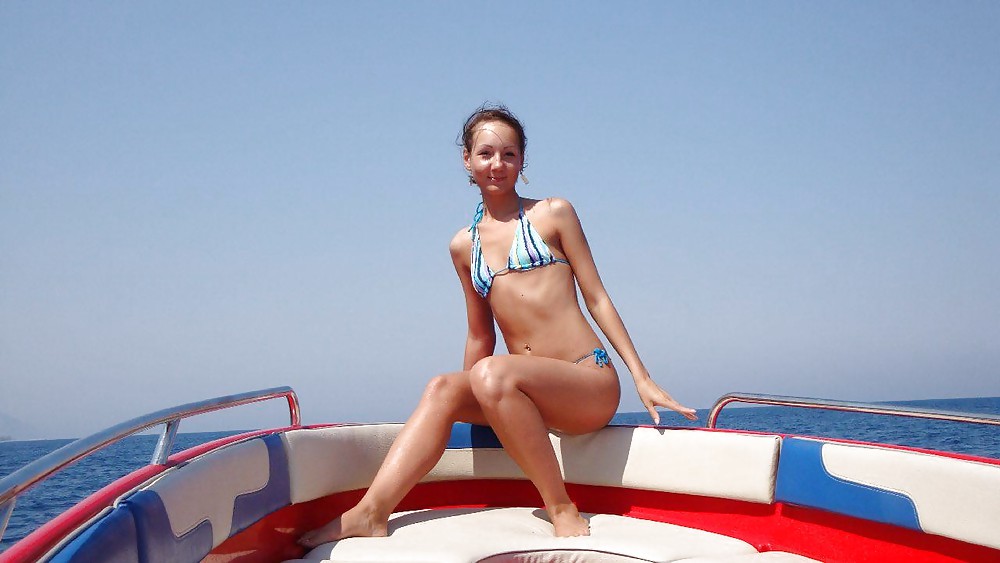 Russian girl antalya holidays