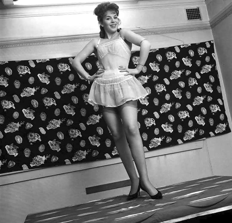 1960s English lady shows legs #32791385