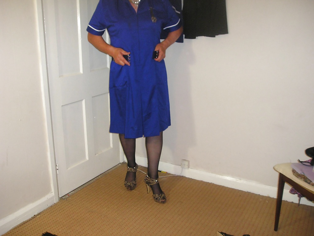 Nurse been out late for work #28082494