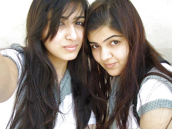 Pakistani and Indian College And School Girls Images #23246719