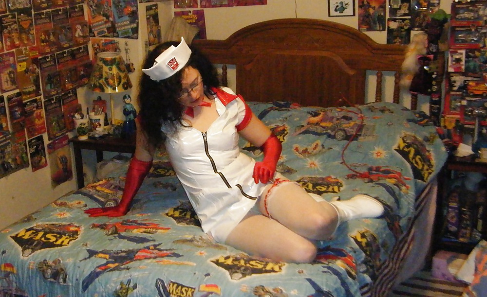 Latex PVC Nurse #29926402