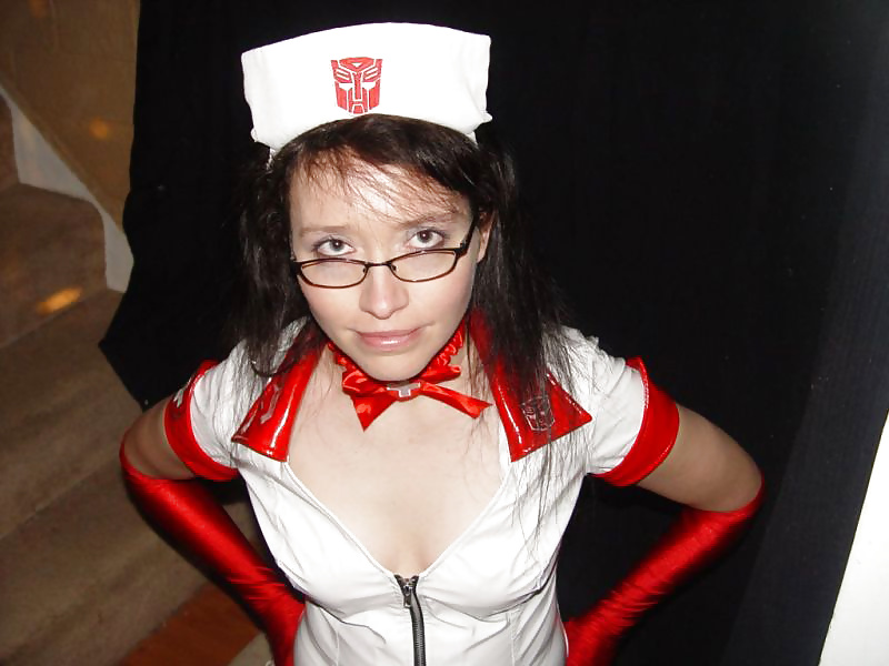 Latex PVC Nurse #29926469