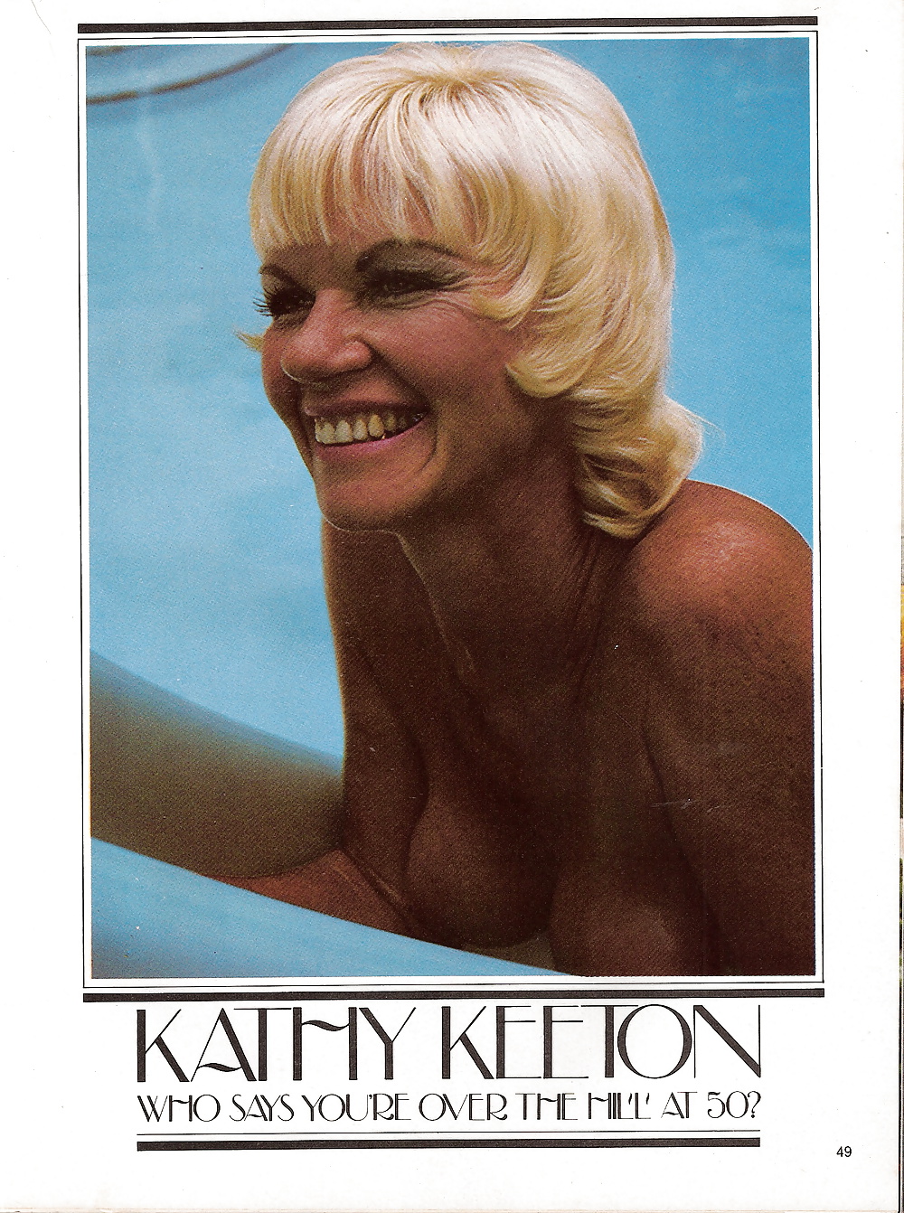 Hustler - Sept 1975 - Kathy Keeton - Over The Hill At 50? #27250986