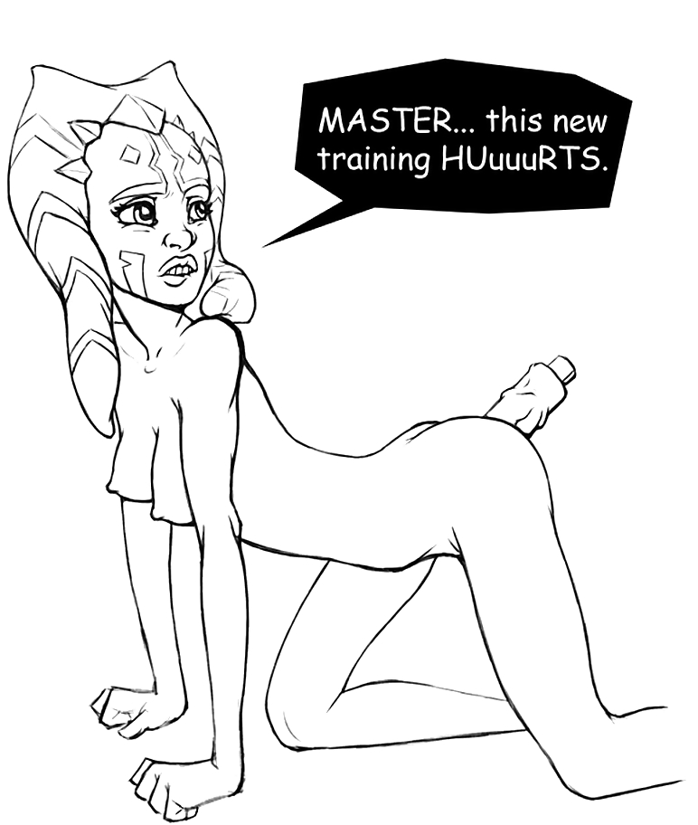 Drawn Hits - Toon Tits: Ahsoka Tano - Snips Sex Appeal #24198218