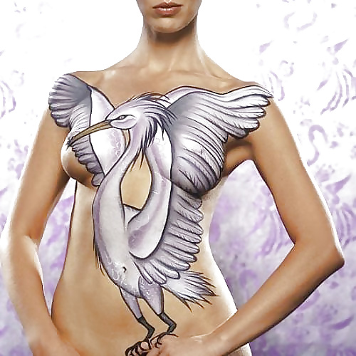Artful Art Of Body Art- Painting #39 #40433427