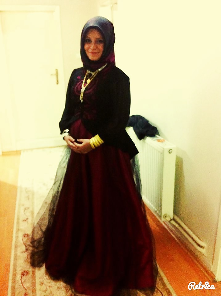 Türkisch Arabischen Turban-Hijab #32626503