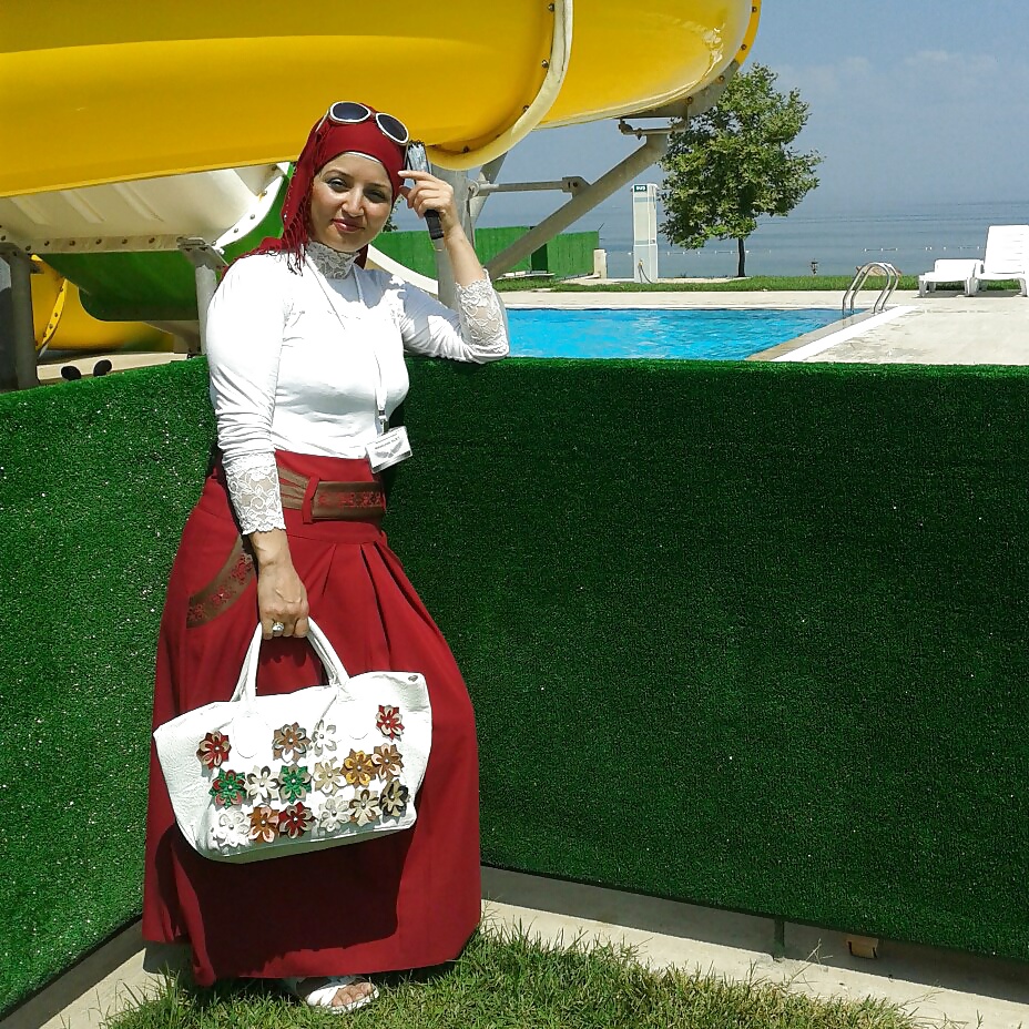 Turc Arab Hijab Turban-porter #32626742