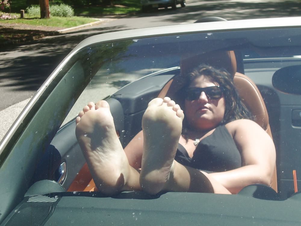 PediPrincess BBW Feet on Dash #25224292