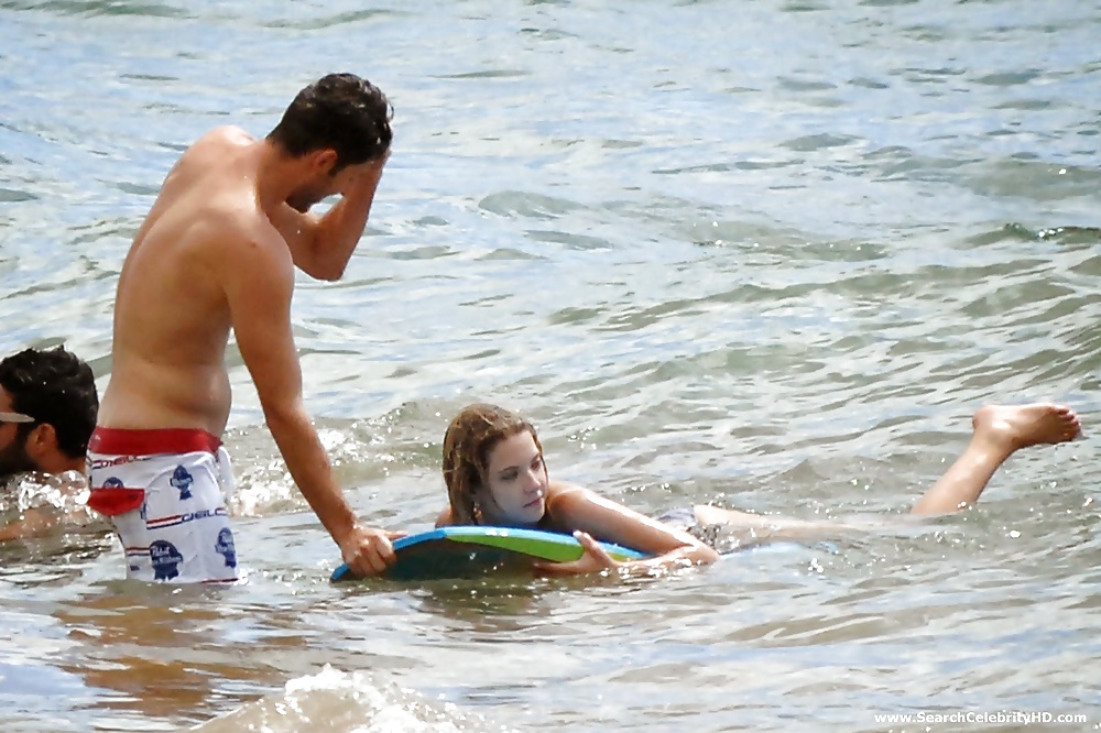 Ashley Benson Topless at the Beach In Hawaii #28536277