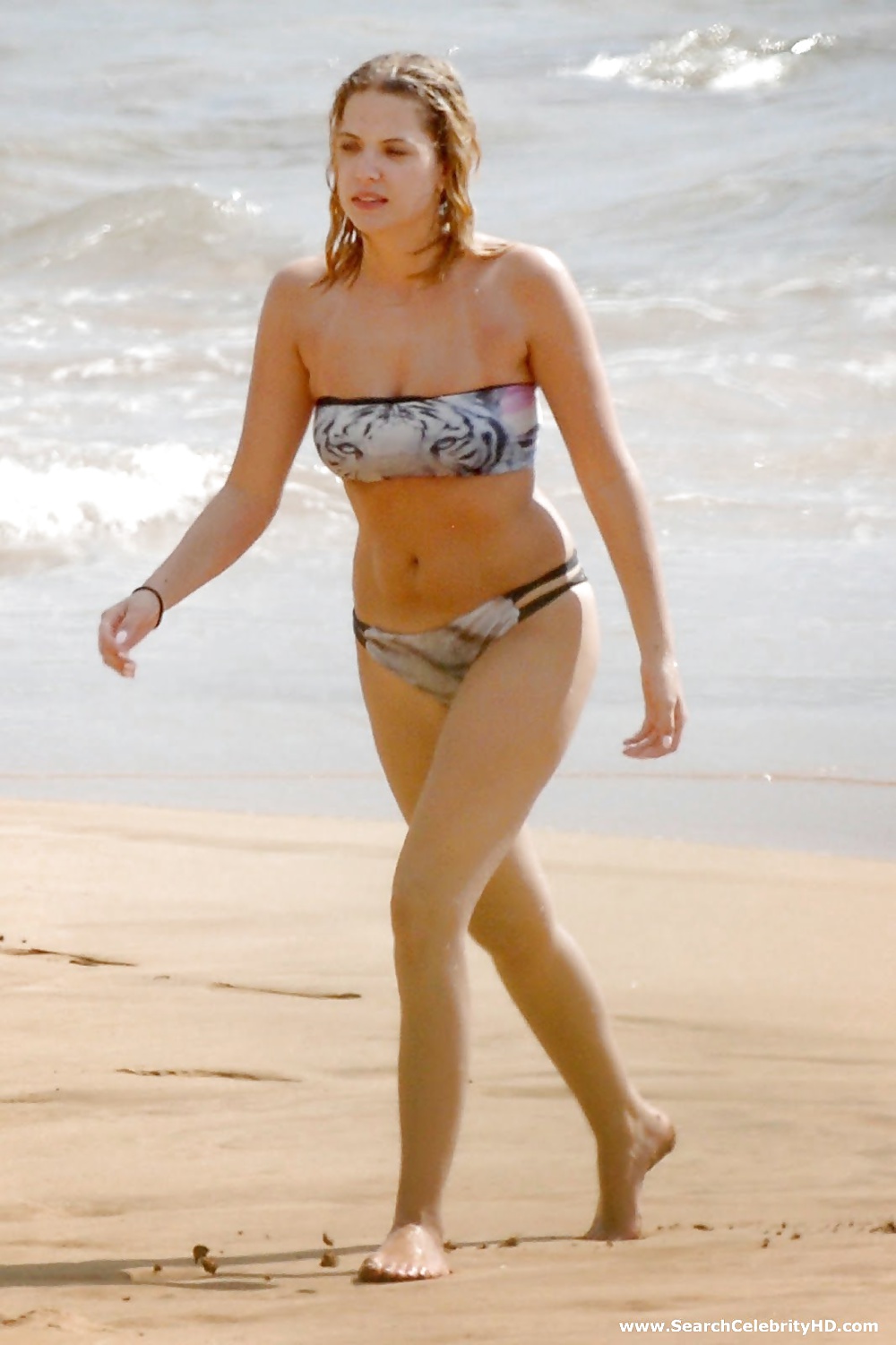 Ashley Benson Topless at the Beach In Hawaii #28536320