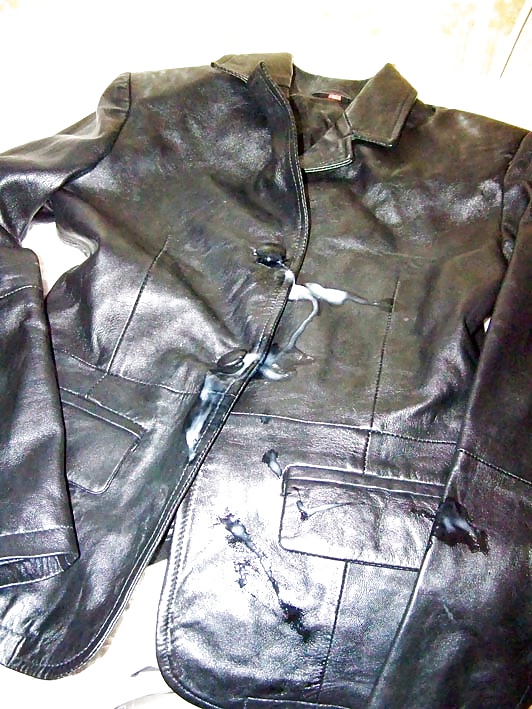 Leather jacket cum #31494470