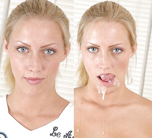 Before and after, cumshots and facials. #29829839