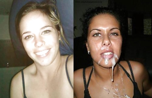 Before and after, cumshots and facials. #29829843