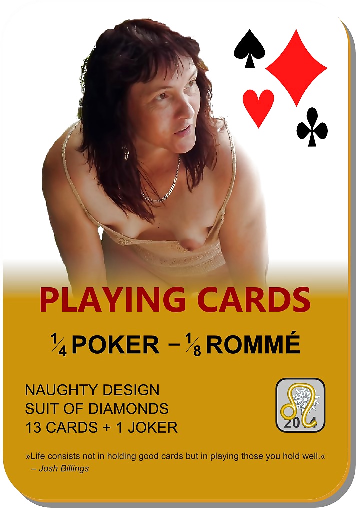 Naughty playing cards - suit of diamonds (ch-girl edition)
 #34141096