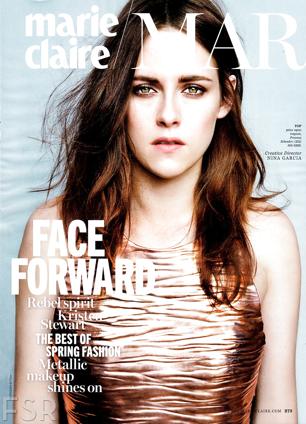 Kristen stewart - marie claire usa - marzo 2014
 #24709936