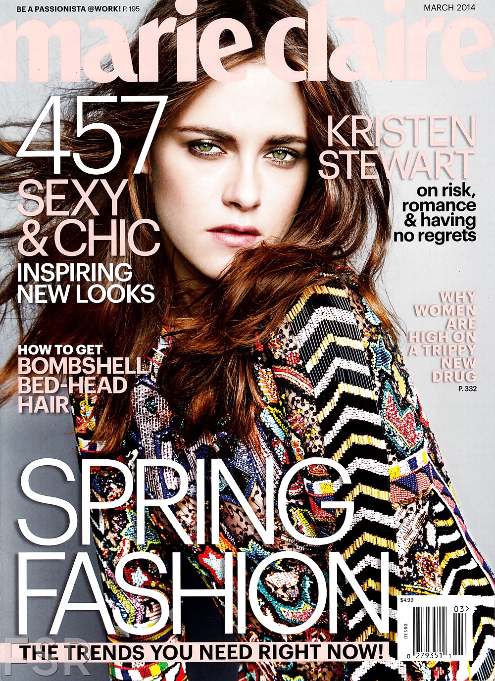 Kristen Stewart - Marie Claire Usa - Mars 2014 #24709964