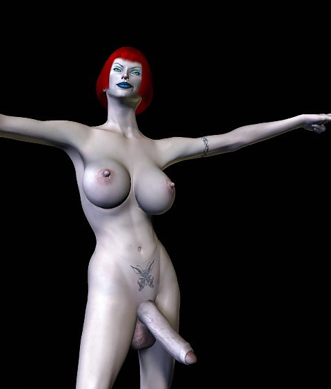 3d Toon Fantasmes Transsexuelles #24735400