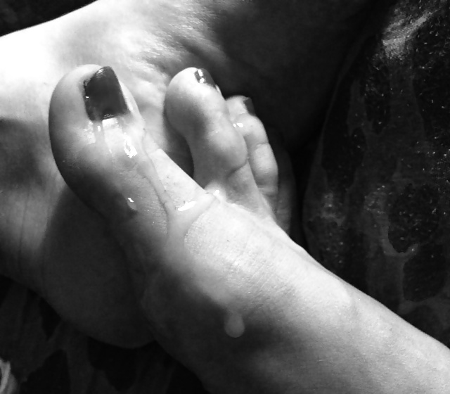 Nylons, Feet, Painted Toes! Fun with the wife! #30250001
