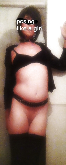 Sissy Uk Transsexuelle Posant Comme Une Femme #23181478