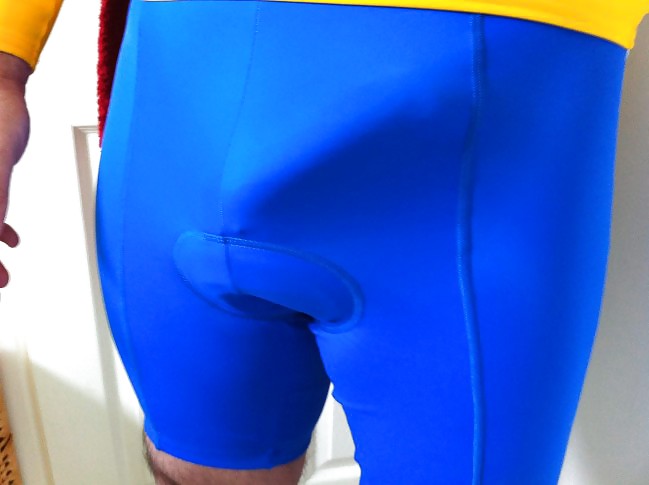 Pantaloncini in lycra blu
 #36261448