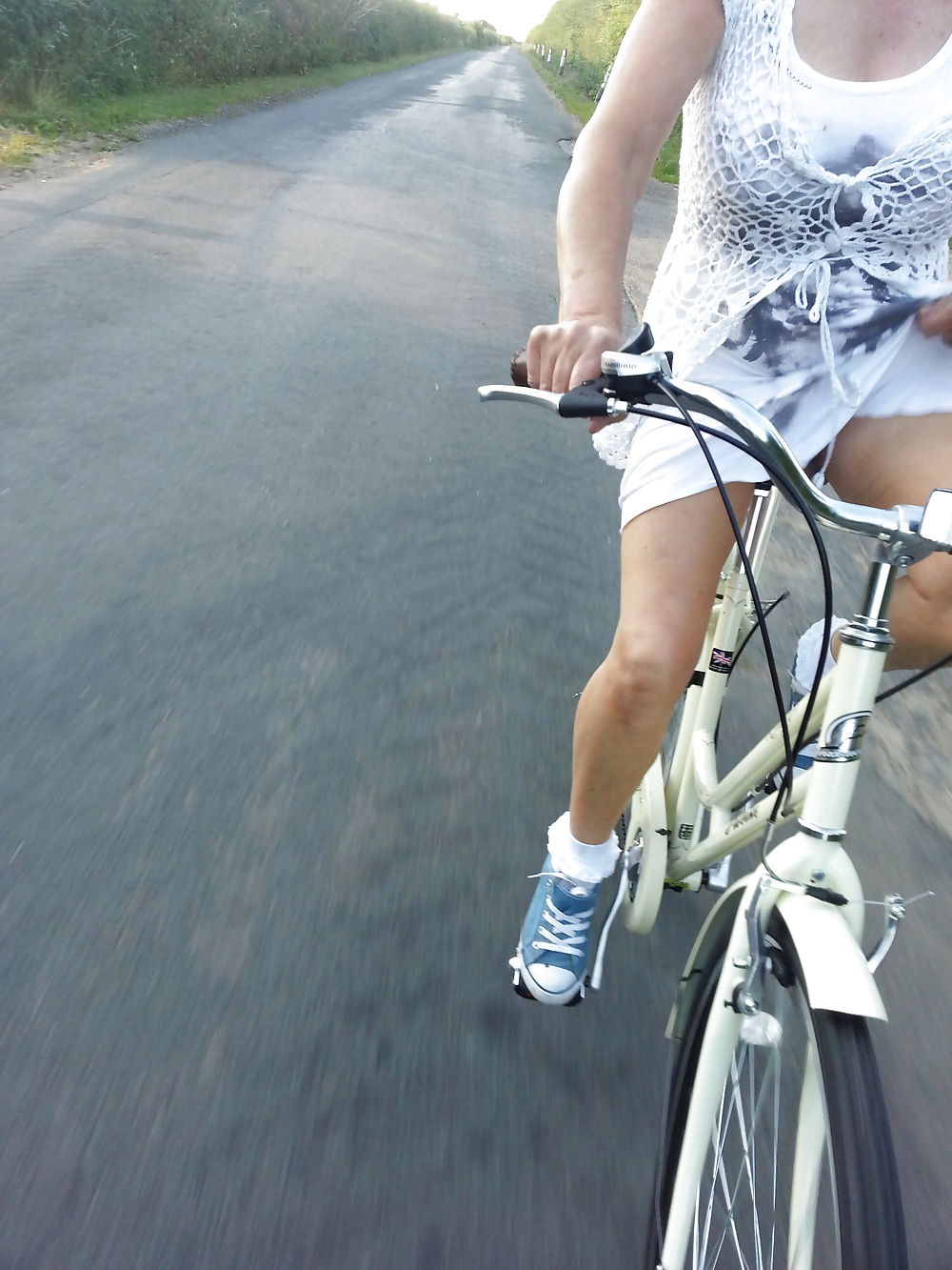 Kt out riding her bike #29047473