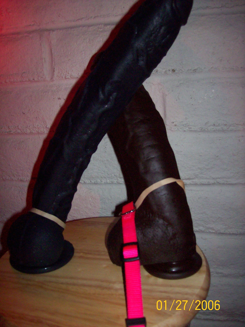 Tgirl jill's kinky accessories used for bbc training.
 #24341888