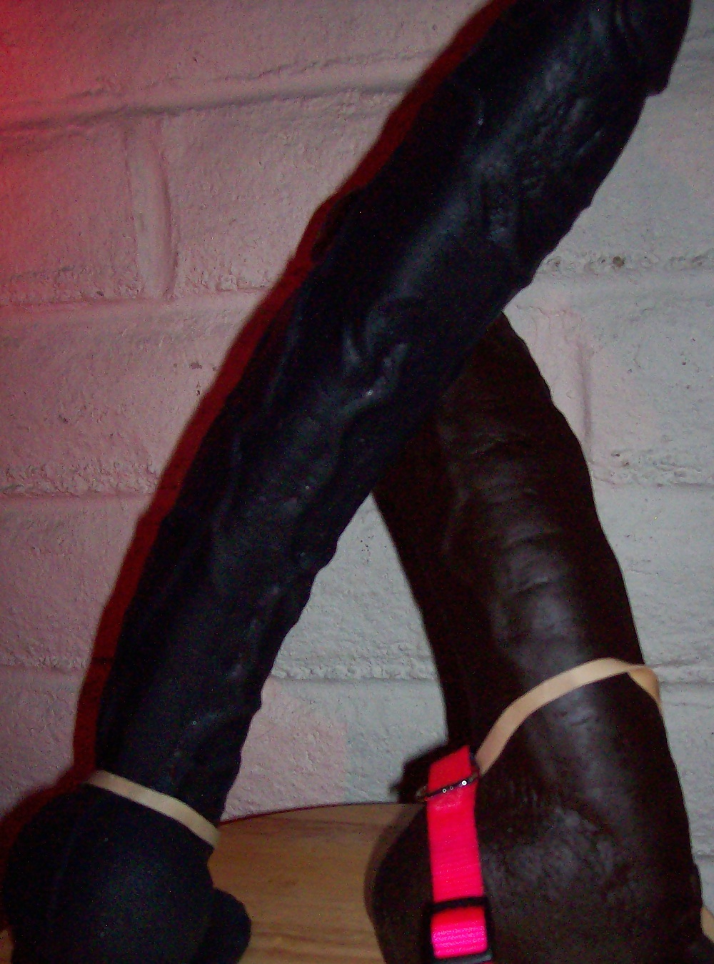 Tgirl jill's kinky accessories used for bbc training.
 #24341908