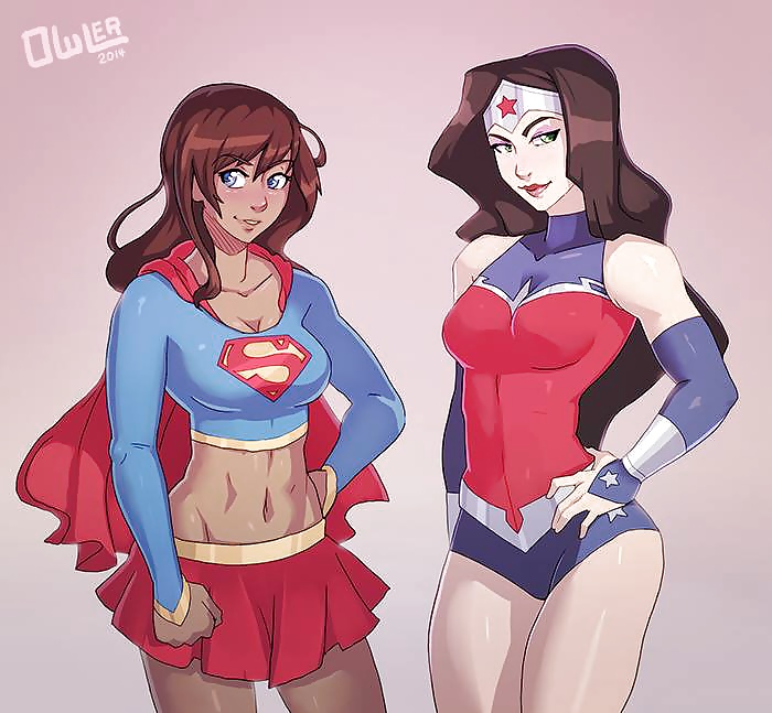 Superhéroes femeninos sexy (dibujos animados y cosplay) #5
 #30301165