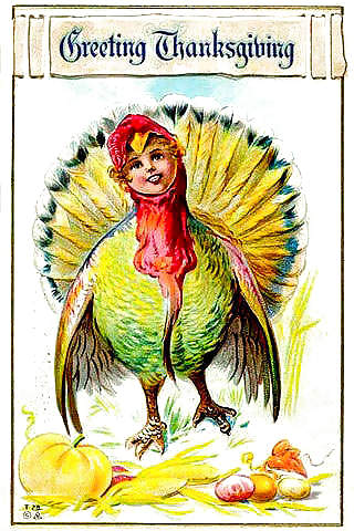 Thanksgiving - Vintage Postcards 2 #36266698