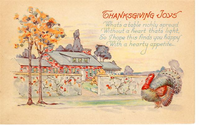 Thanksgiving - Vintage Postcards 2 #36266700