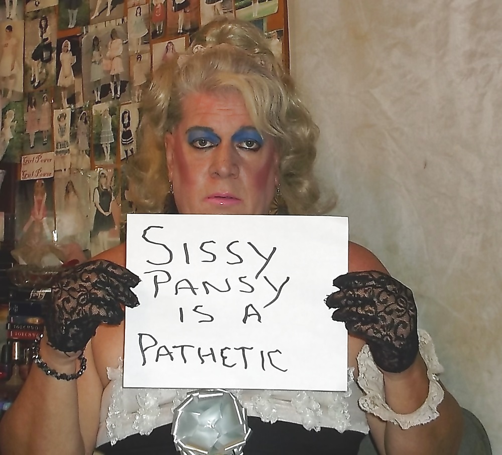 Sissy pansy is a Stupid Pig #28050567