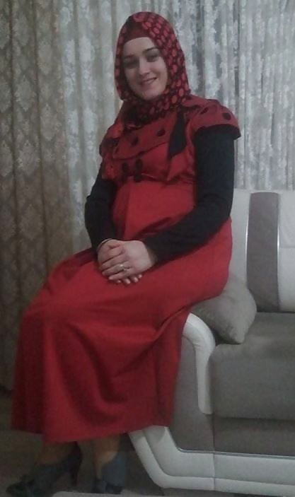 Die Schnittstelle Turbanli Türkisch Hijab Indische Sitzen #30122695