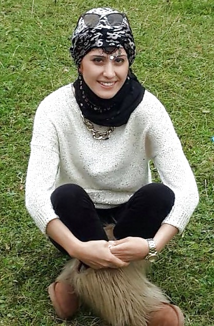 Die Schnittstelle Turbanli Türkisch Hijab Indische Sitzen #30122800