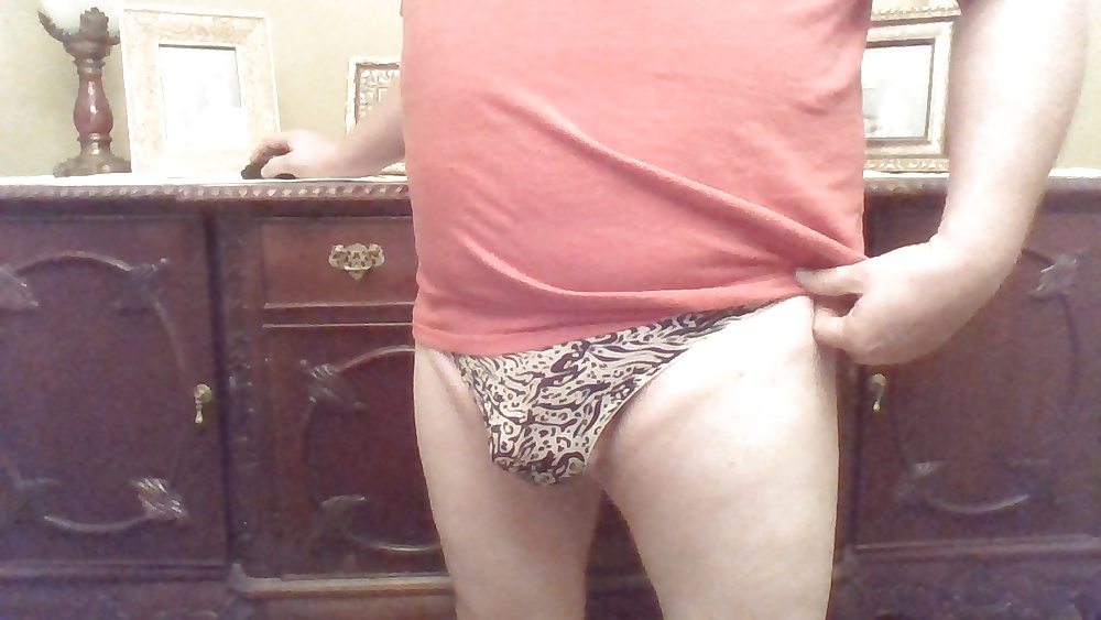 Blue Polka Dot and Print panties. #32116287