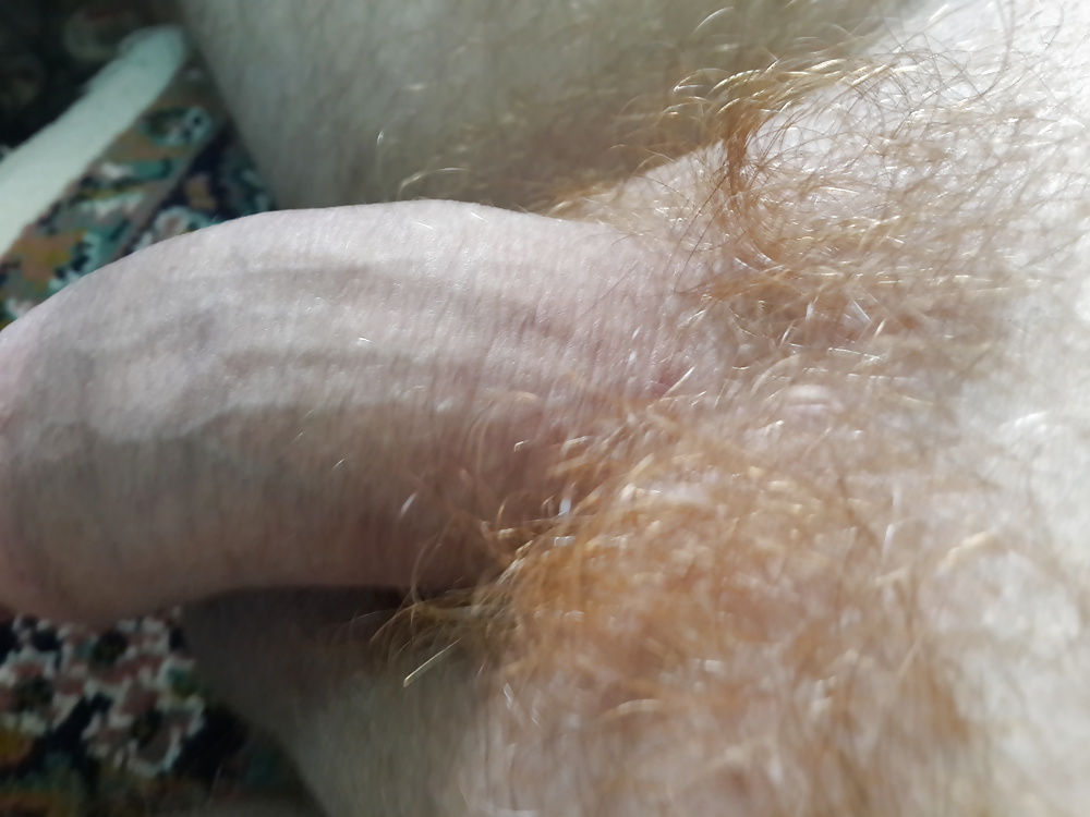 Hlajany, my red pubic hair close up #35356902