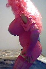 ピンクの巨乳で女装
 #34277097