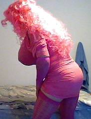 ピンクの巨乳で女装
 #34277101