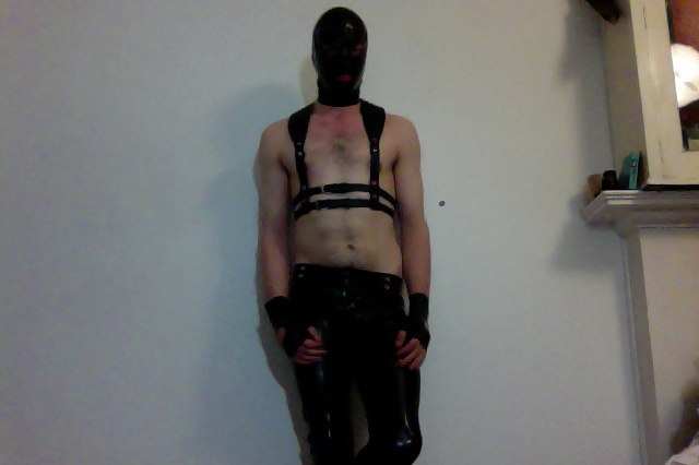 Latex boy fun