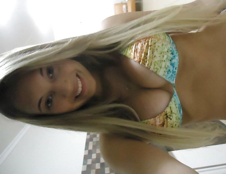 Cum over this Brazilian Blond Slut w Big Boobs #37652302