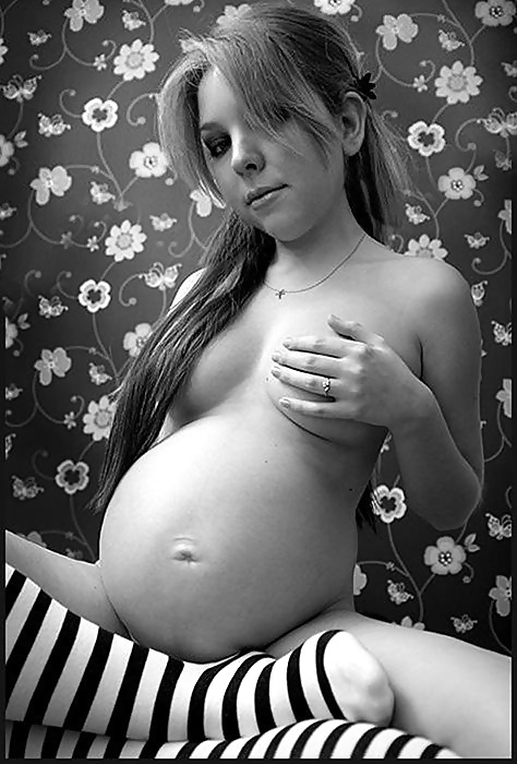 Slaggy pregnant teens used as a cum dumpster! part 2 #33091528