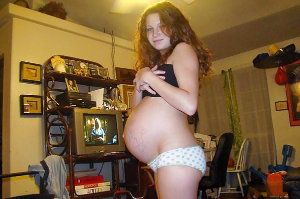 Slaggy pregnant teens used as a cum dumpster! part 2 #33091532