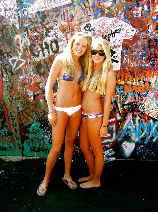 Facebook teen babes 10 bikini beach party #27526682