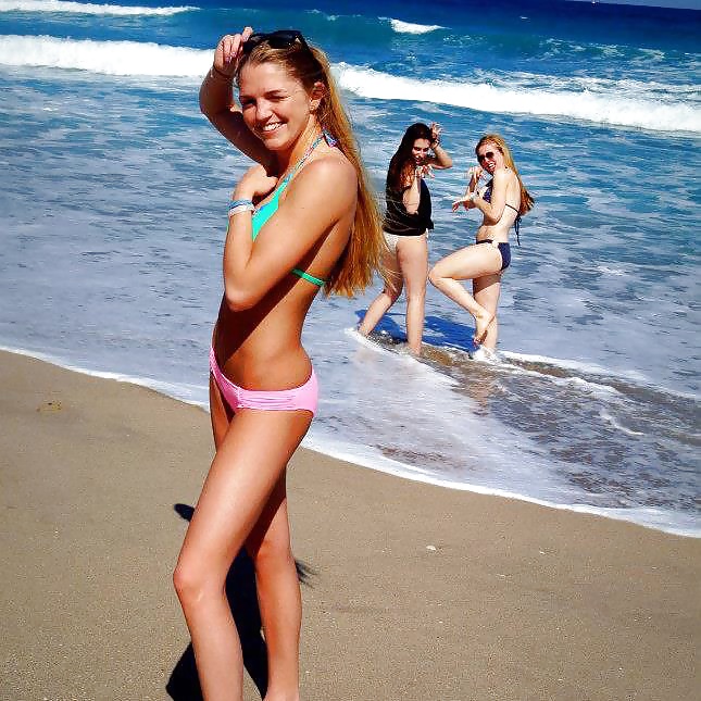 Facebook teen babes 10 bikini beach party
 #27526712