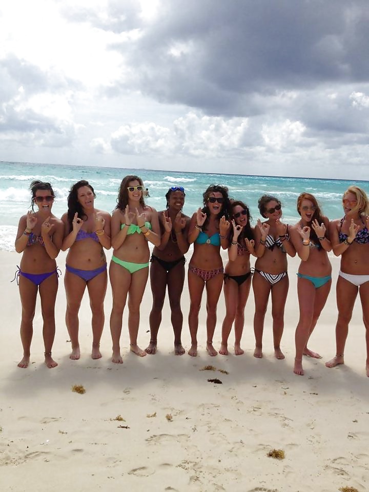 Facebook teen babes 10 bikini beach party #27526813